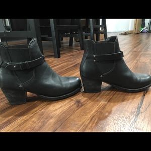 Rag and Bone Durham Black Ankle Booties - 39